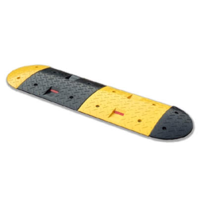 HWSH110 Checkered Rubber Speed Hump