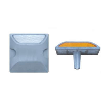 HWRS201 Cast Aluminium Road Stud With Single Side Reflector