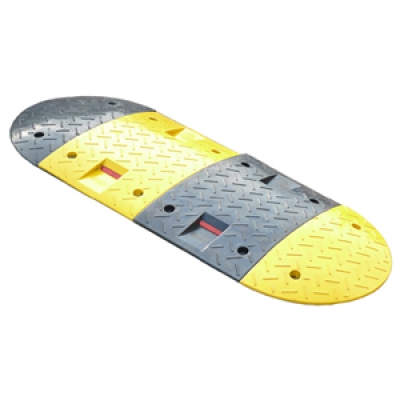 HWSH109 Checkered Rubber Speed Hump